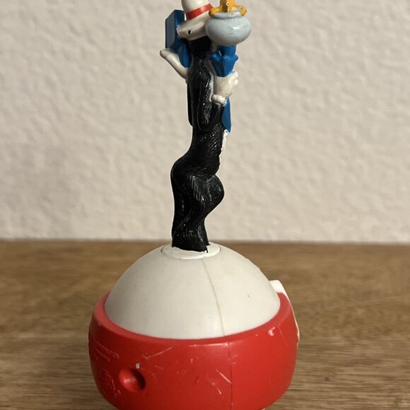 Dr. Seuss Cat In The Hat Burger King Kid's Meal Toy Cat in the Hat on Ball - Picture 3 of 9